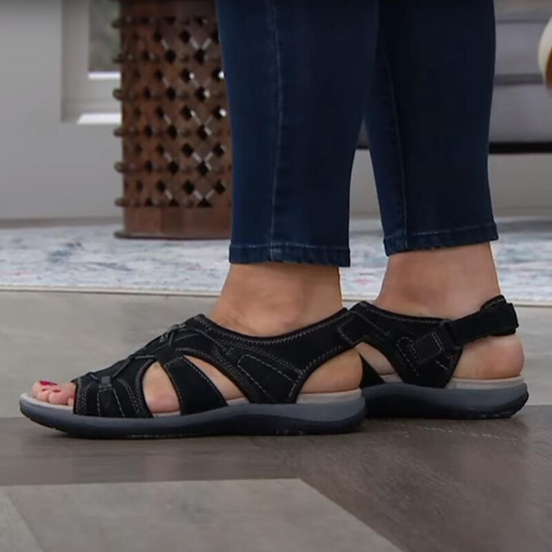 Olivia™ - Stylish, Adjustable Sandals with Arch Support